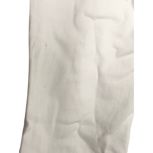 J. Crew Factory Mid Rise Flare Crop Signature Stretch Denim White NWT 28P - Picture 6 of 11